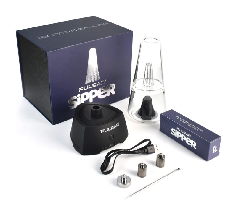 Pulsar Sipper Dual Use Concentrate & 510 Cartridge Vaporizer Bubbler